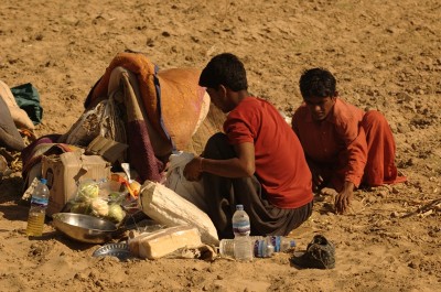 People in-Thar Desert