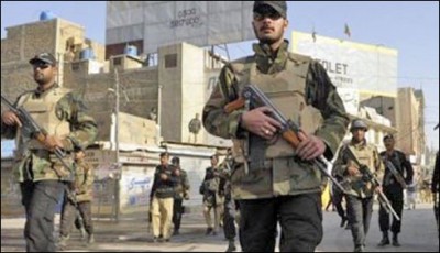 Quetta police opened fire on the town