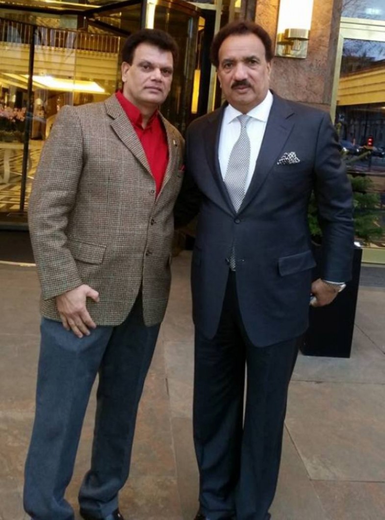 Rehman Malik and Akram Bajwa