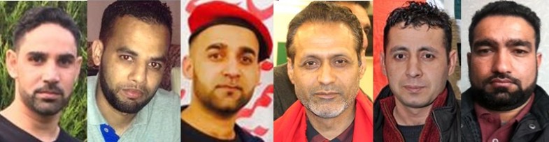 Shahid Malik, Amjad Leone,Ishtiaq Butt, Mohammad Arshad