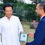 Shoaib Anjum and Imran Khan