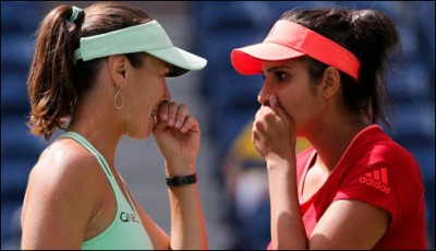 Sania Mirza and Martina Hingis