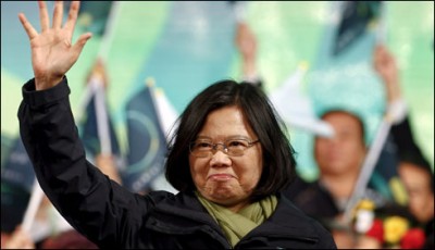 Taiwan's first female president