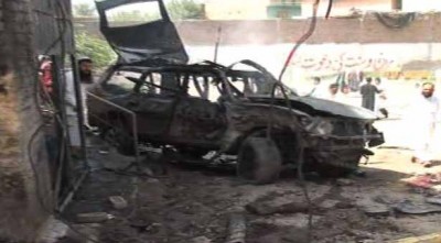 Peshawar blast forces, 3 injured