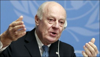 UN Syria arrives in Damascus