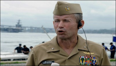 US Navy was put to the wall