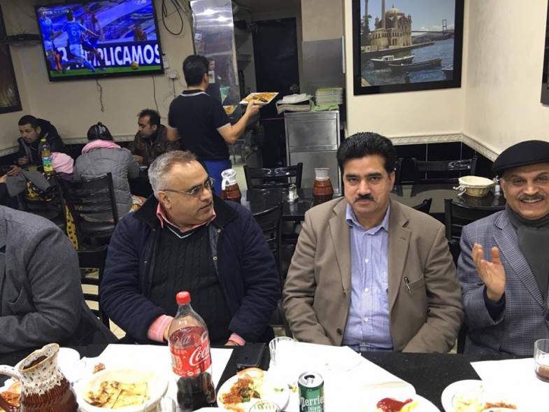 Zahid Hashmi PTI Dinner