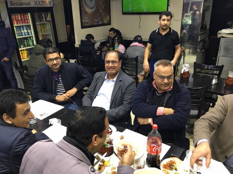 Zahid Hashmi PTI Dinner