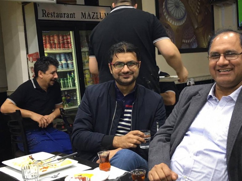 Zahid Hashmi PTI Dinner