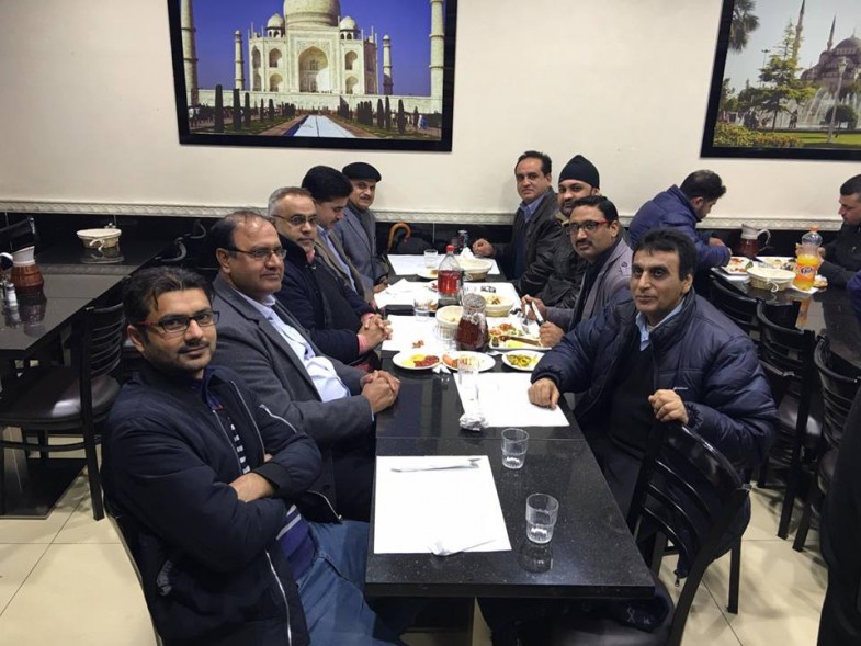 Zahid Hashmi PTI Dinner