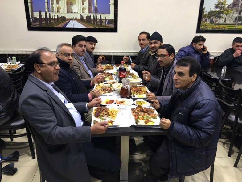Zahid Hashmi PTI Dinner