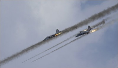 Syria, Russian aerial attack kills 54