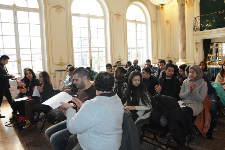 فرانسیسی طلباء و طالبات کا سفارتخانہ پاکستان پیرس کا مطالعاتی دورہ (109)