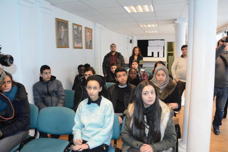 فرانسیسی طلباء و طالبات کا سفارتخانہ پاکستان پیرس کا مطالعاتی دورہ (90)