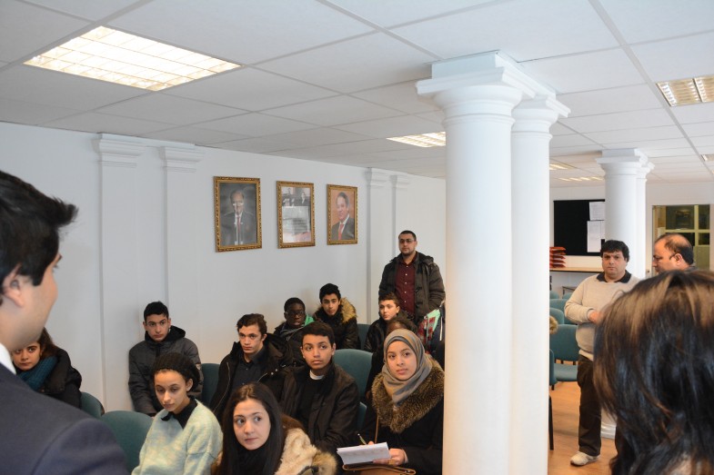 فرانسیسی طلباء و طالبات کا سفارتخانہ پاکستان پیرس کا مطالعاتی دورہ (88)