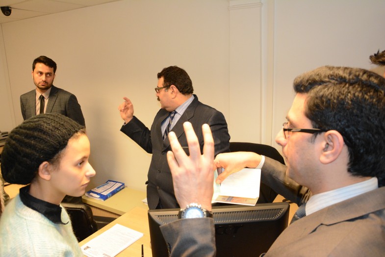 فرانسیسی طلباء و طالبات کا سفارتخانہ پاکستان پیرس کا مطالعاتی دورہ (48)