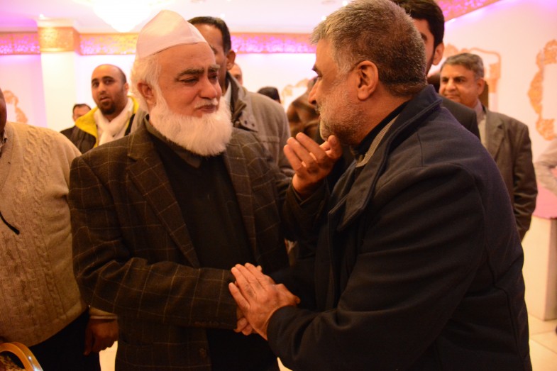 پیر امین الحسنات شاہ اور سفیر پاکستان غالب اقبال کے اعزاز میں اعشائیہ (4)