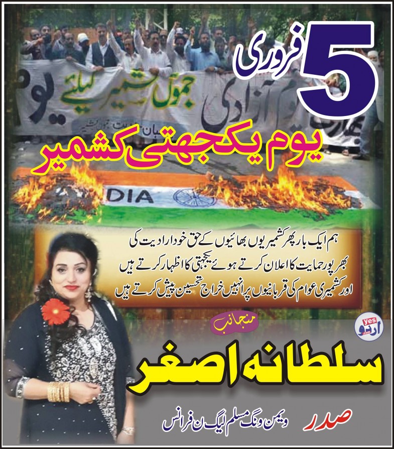 سلطانہ اصغر پاکستان مسلم لیگ ن فرانس