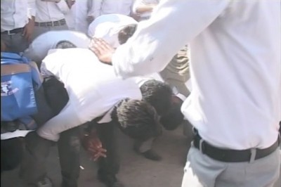 Multan: Protest against