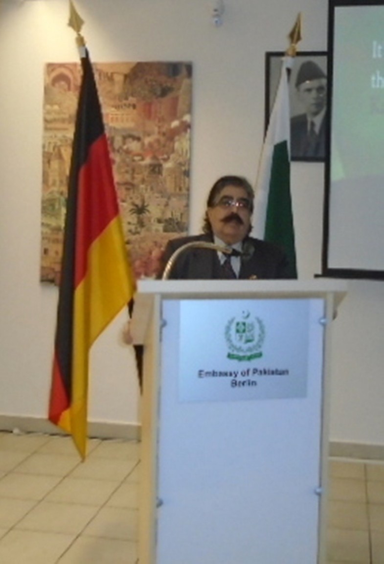 Ceremony Solidarity Day Kashmir