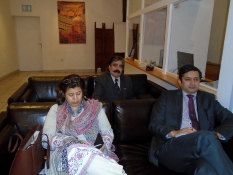 Ceremony Solidarity Day Kashmir