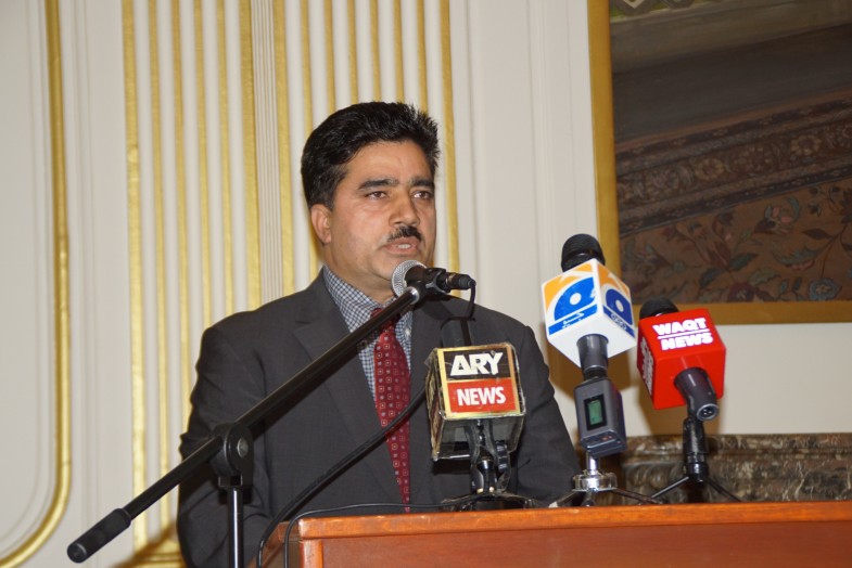 ایمبیسی آف پاکستان پیرس میں کشمیر سے یوم یکجہتی کی تقریب