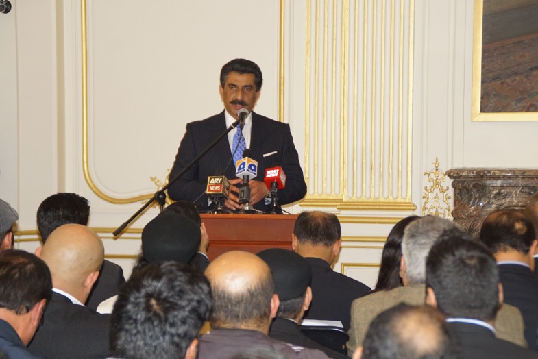 ایمبیسی آف پاکستان پیرس میں کشمیر سے یوم یکجہتی کی تقریب