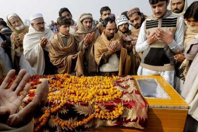 Funeral of a Victim,Attack on Bacha Khan University