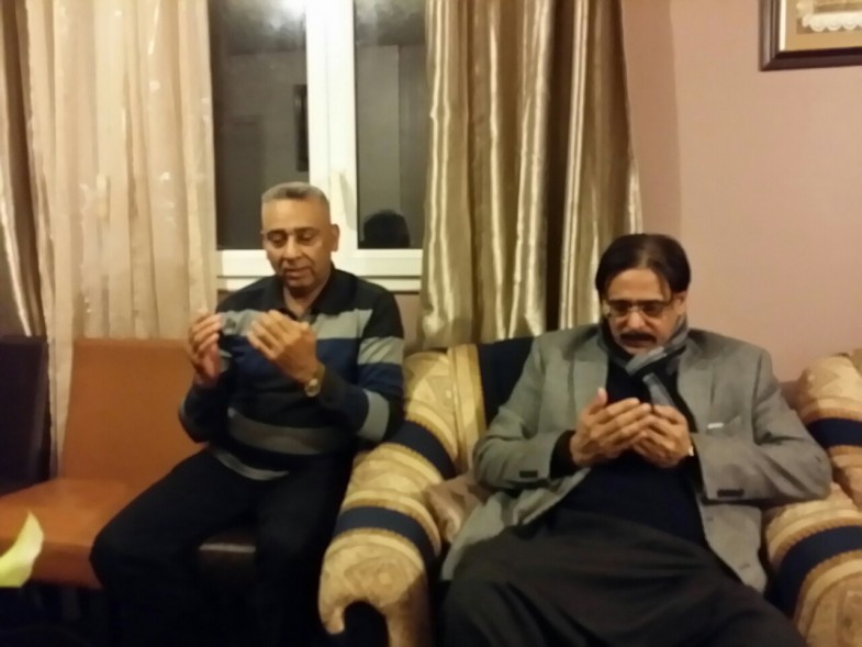 گلزار احمد لنگڑیال نے بابر مغل کی ہمشیرہ کی وفات پر ان کی رہائش گاہ پر فاتحہ خوانی