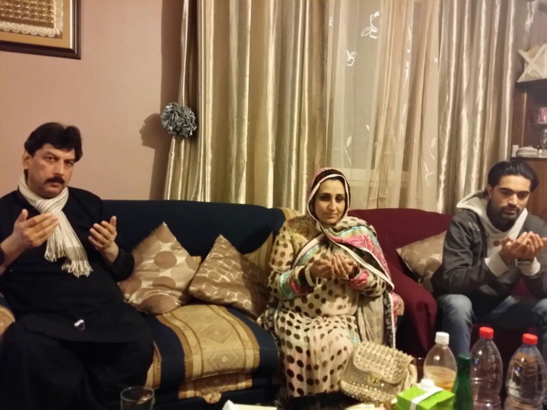 حاجی محمد اسلم چوہدری نے بابر مغل کی ہمشیرہ کی وفات پر ان کی رہائش گاہ پر فاتحہ خوانی