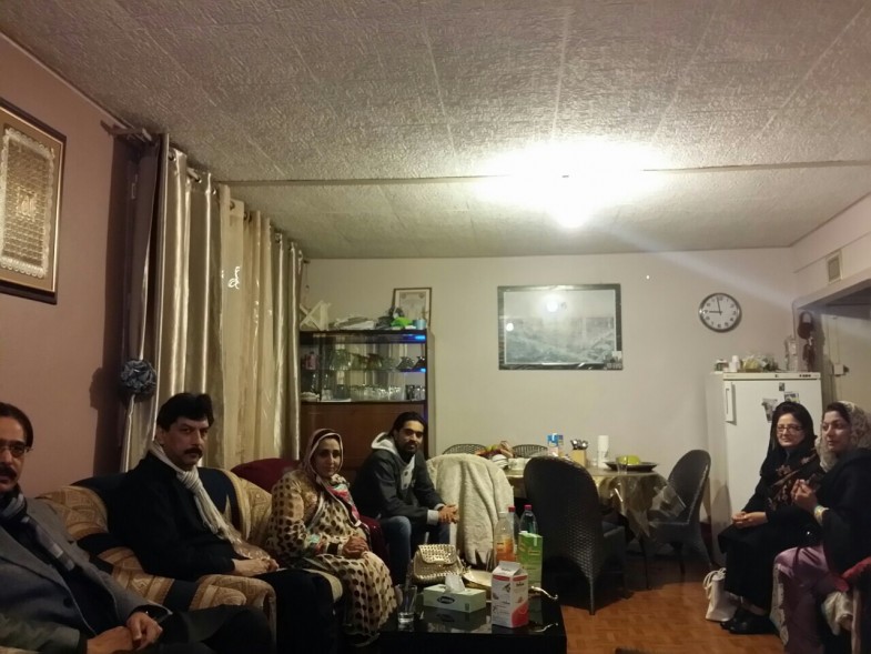 گلزار احمد لنگڑیال نے بابر مغل کی ہمشیرہ کی وفات پر ان کی رہائش گاہ پر فاتحہ خوانی