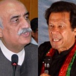 Khursheed Shah and Imran Khan