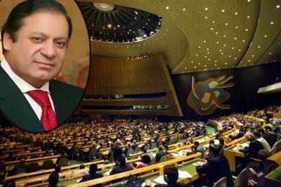 Nawaz Sharif in UN