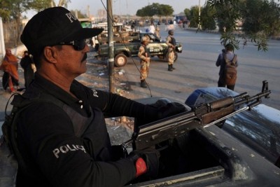 Police in Karachi