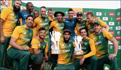 T20 series win in South Africa