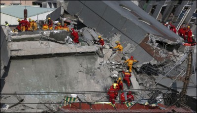 Earthquake in Taiwan,