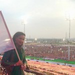 Sherry raises Pakistani Flag at Culture Festival in India