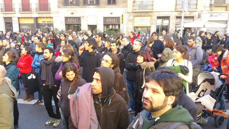 Homeless People Protest