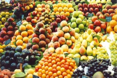 Exotic fruits and vegetables 