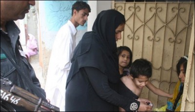 According to the polio