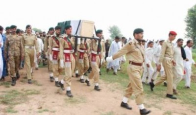 Martyred soldier of operation Zarb-e-Azb