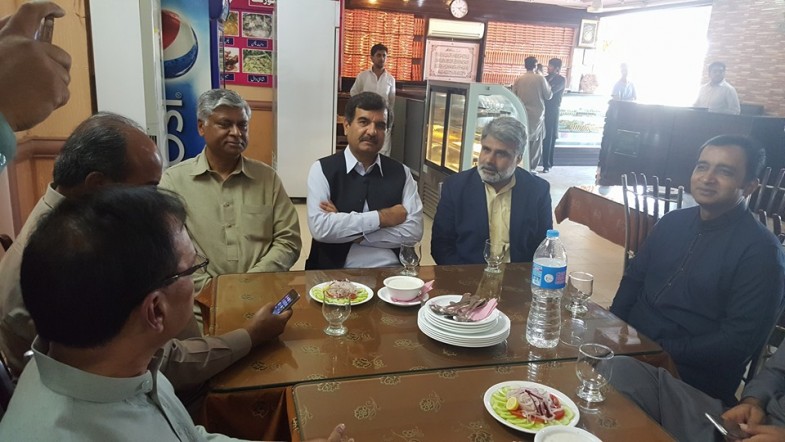 Pakistan People Party Lala Mussaa Lunch