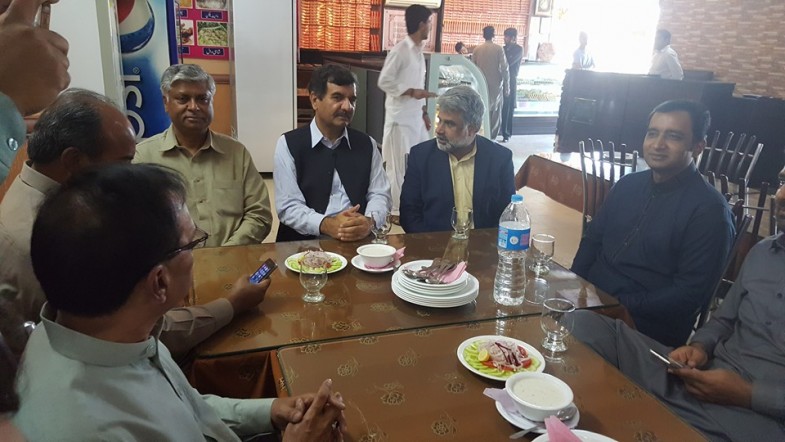 Pakistan People Party Lala Mussaa Lunch