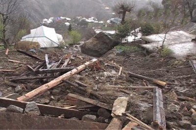 At the risk of landslides
