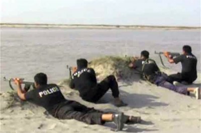 Rajanpur, 5 policemen