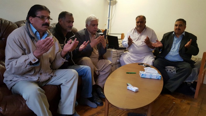 پاکستان پیپلز پارٹی فرانس کے سینئر رہنما خان اجمل کی والدہ کی وفات پر فاتحہ خوانی۔