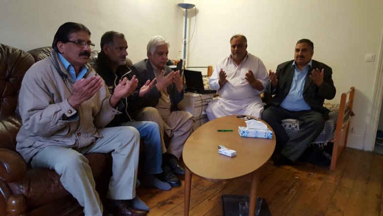 پاکستان پیپلز پارٹی فرانس کے سینئر رہنما خان اجمل کی والدہ کی وفات پر فاتحہ خوانی۔