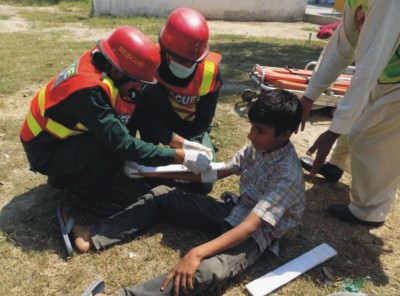 7 injured in different