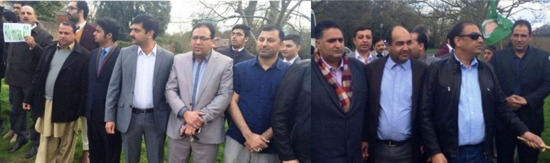 PML-N UK Protest