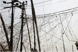 Electrical wire hanging